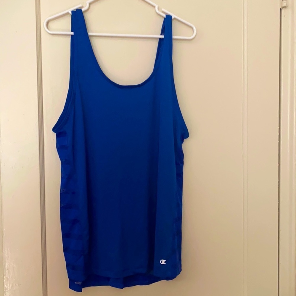 Champion blue tank top size: XL